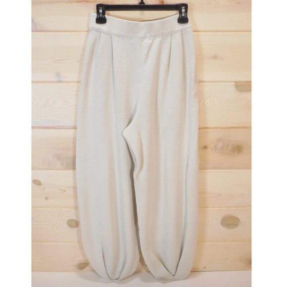 Free People Beach Pants Women's size M Freya Sweater Knit Relaxed Linen Blend - Picture 4 of 16